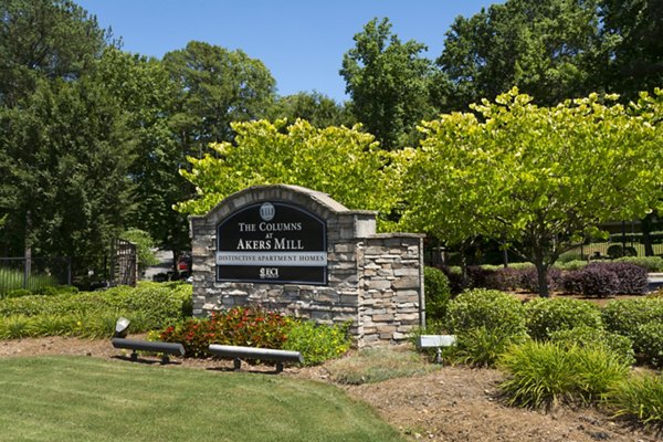 Signage at Avana Cumberland Apartments: Modern design highlighting property entrance