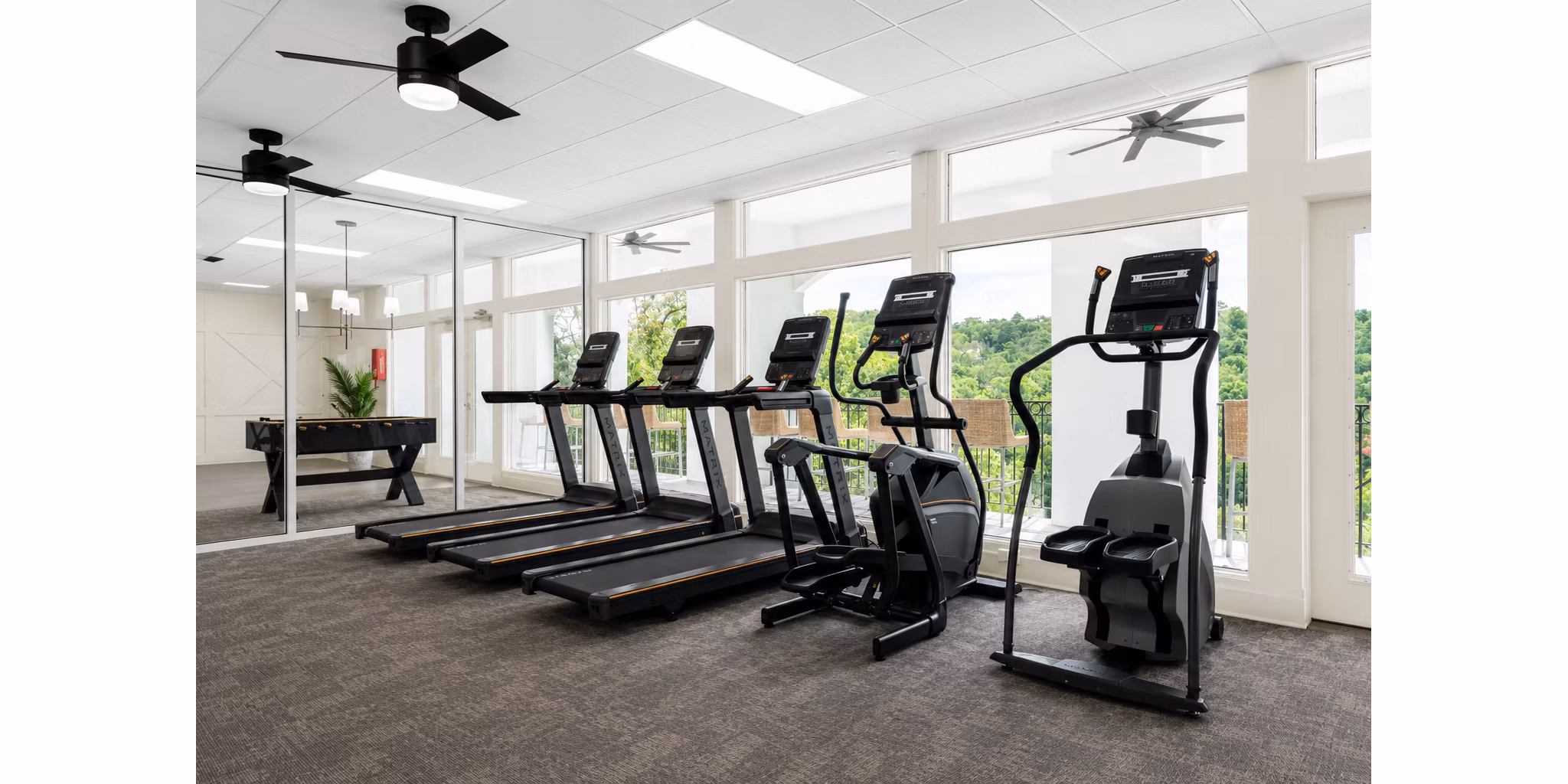 fitness center at Avana Cumberland Apartments 