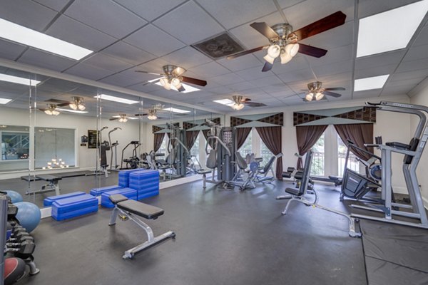 fitness center at Avana Cumberland Apartments
