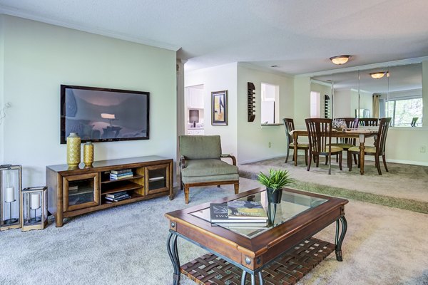 living room at Avana Cumberland Apartments