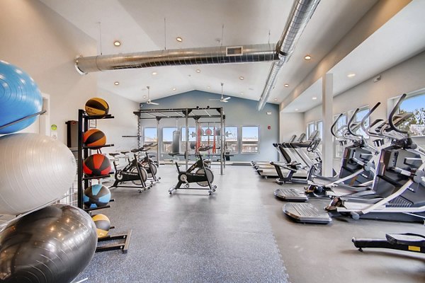 fitness center at Tuscan Heights Apartments