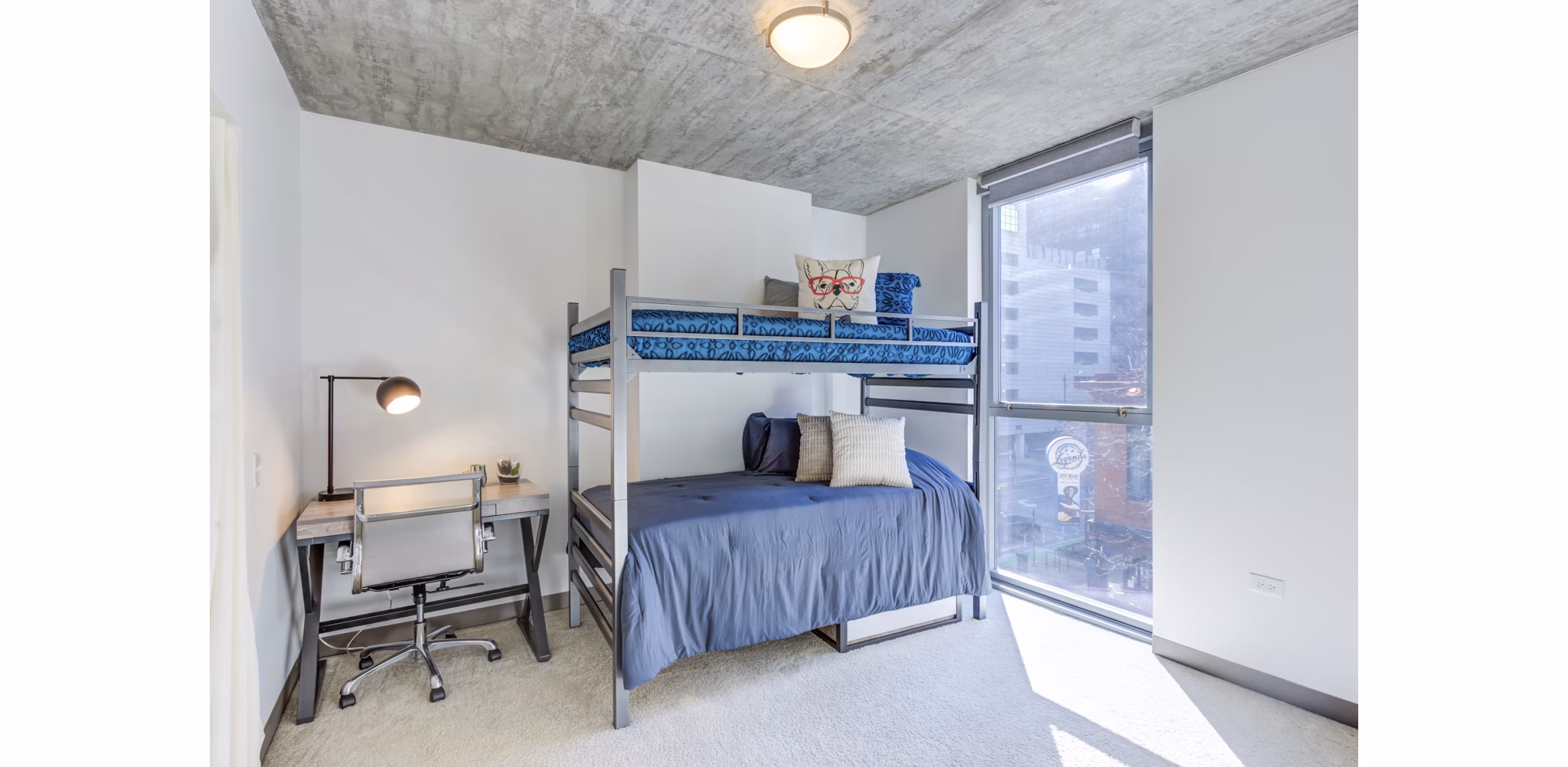 bedroom at 30 East Apartments 