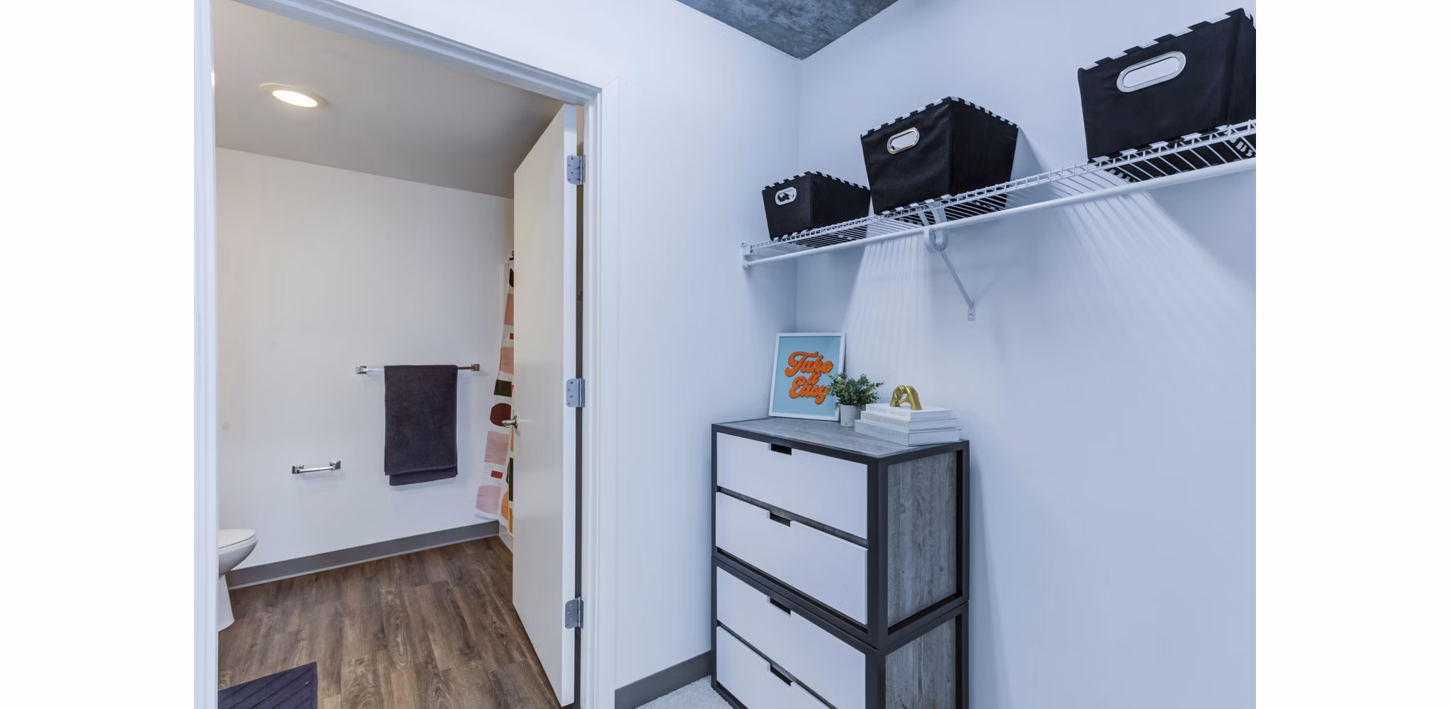 bathroom at 30 East Apartments 