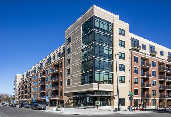 building/exterior at Raleigh at Sloans Lake Apartments