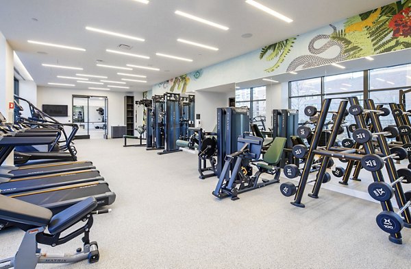 Bower Apartments: State-of-the-art fitness center with modern equipment for a healthy lifestyle