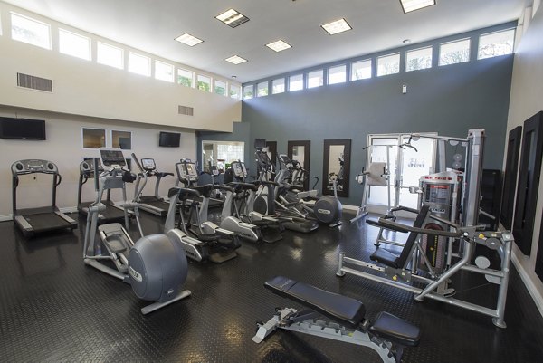 State-of-the-art fitness center at 777 Place Apartments with modern equipment for active lifestyles