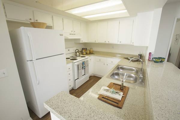 kitchen at 777 Place Apartments