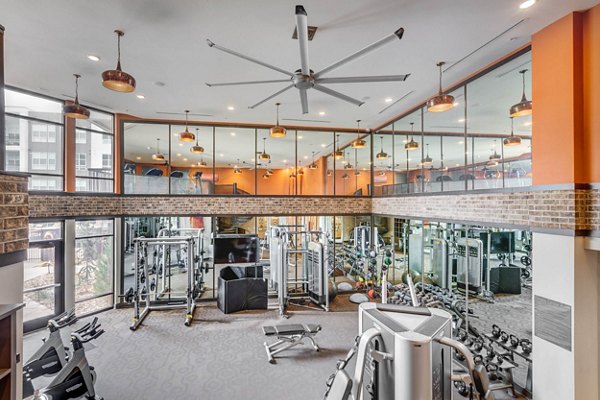 fitness center at Gateway 505 Apartments