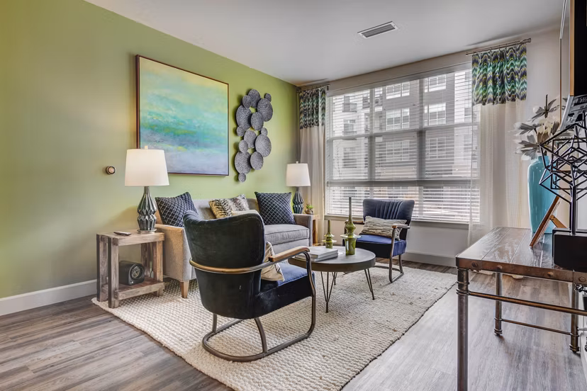 living room at Gateway 505 Apartments
