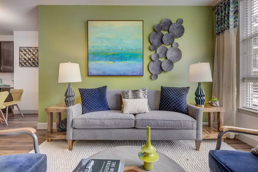 living room at Gateway 505 Apartments