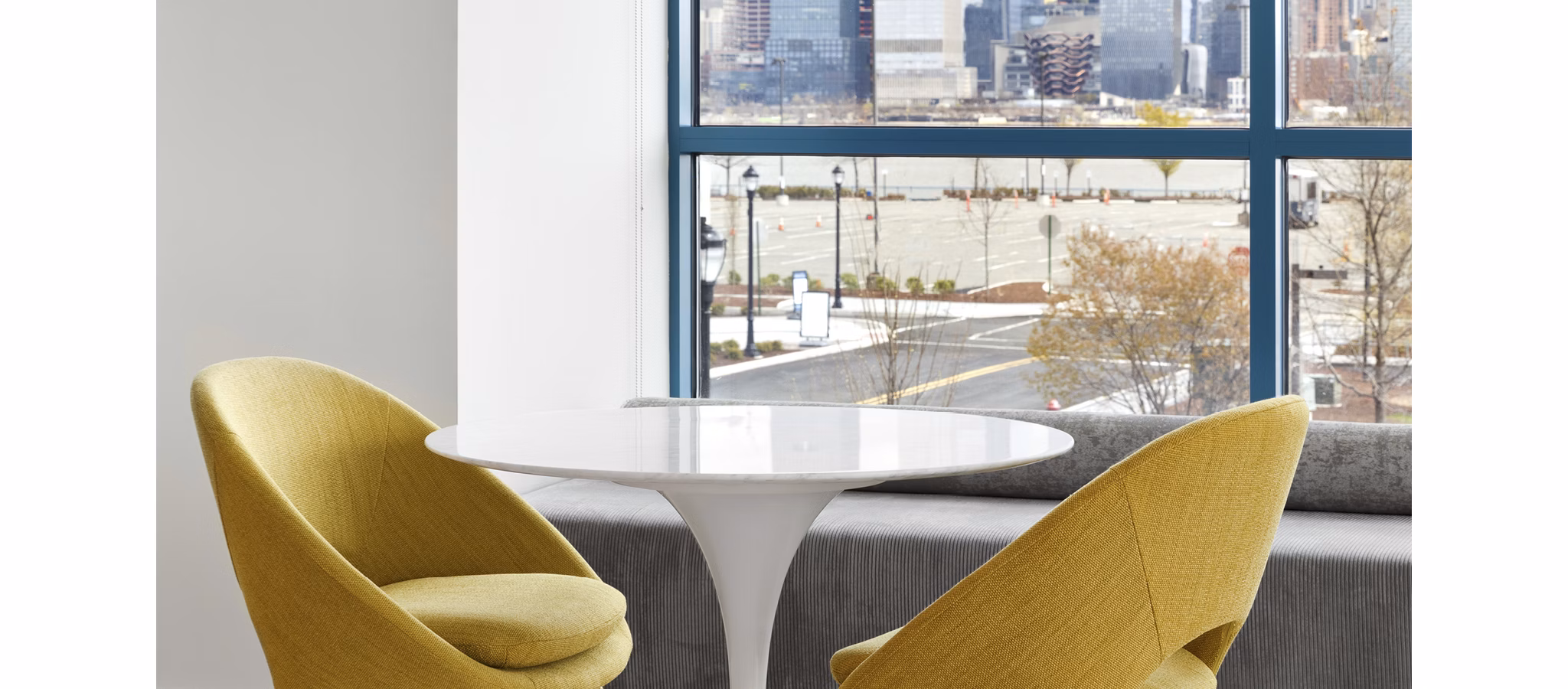 Clubhouse view at Hamilton Cove Apartments: modern design and inviting entrance showcasing luxury living