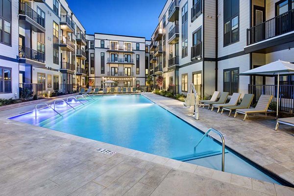 pool at The Penrose Apartments