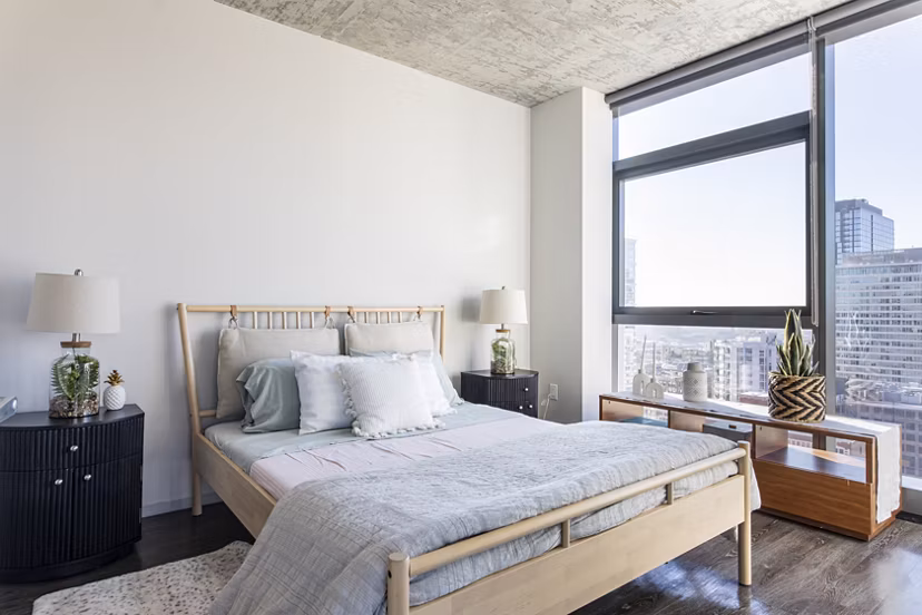 bedroom at Imprint Apartments 
