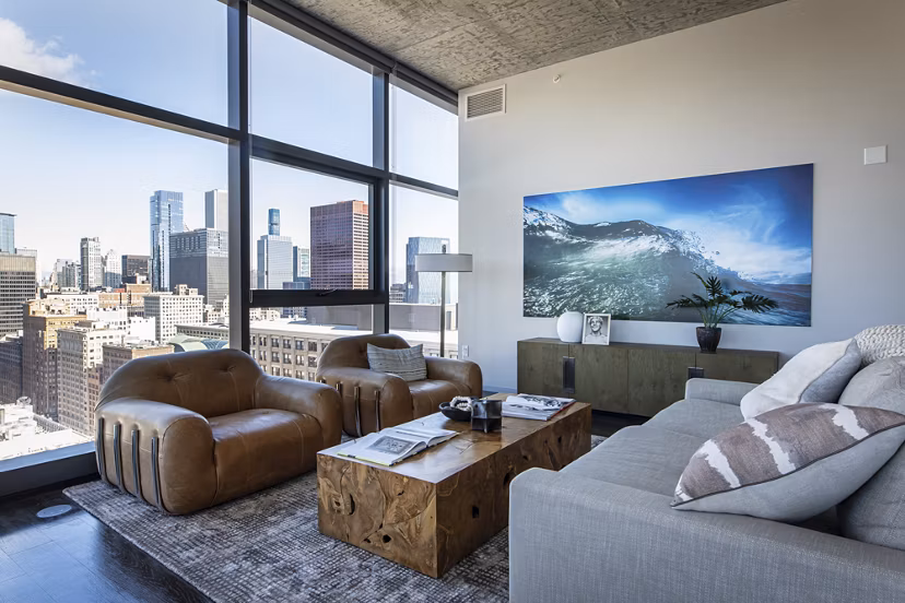 living room at Imprint Apartments 