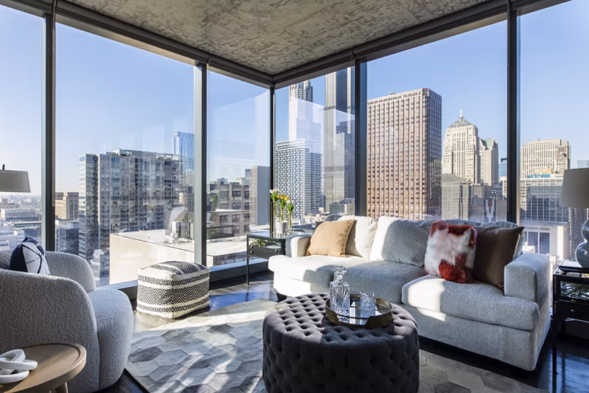 living room at Imprint Apartments 