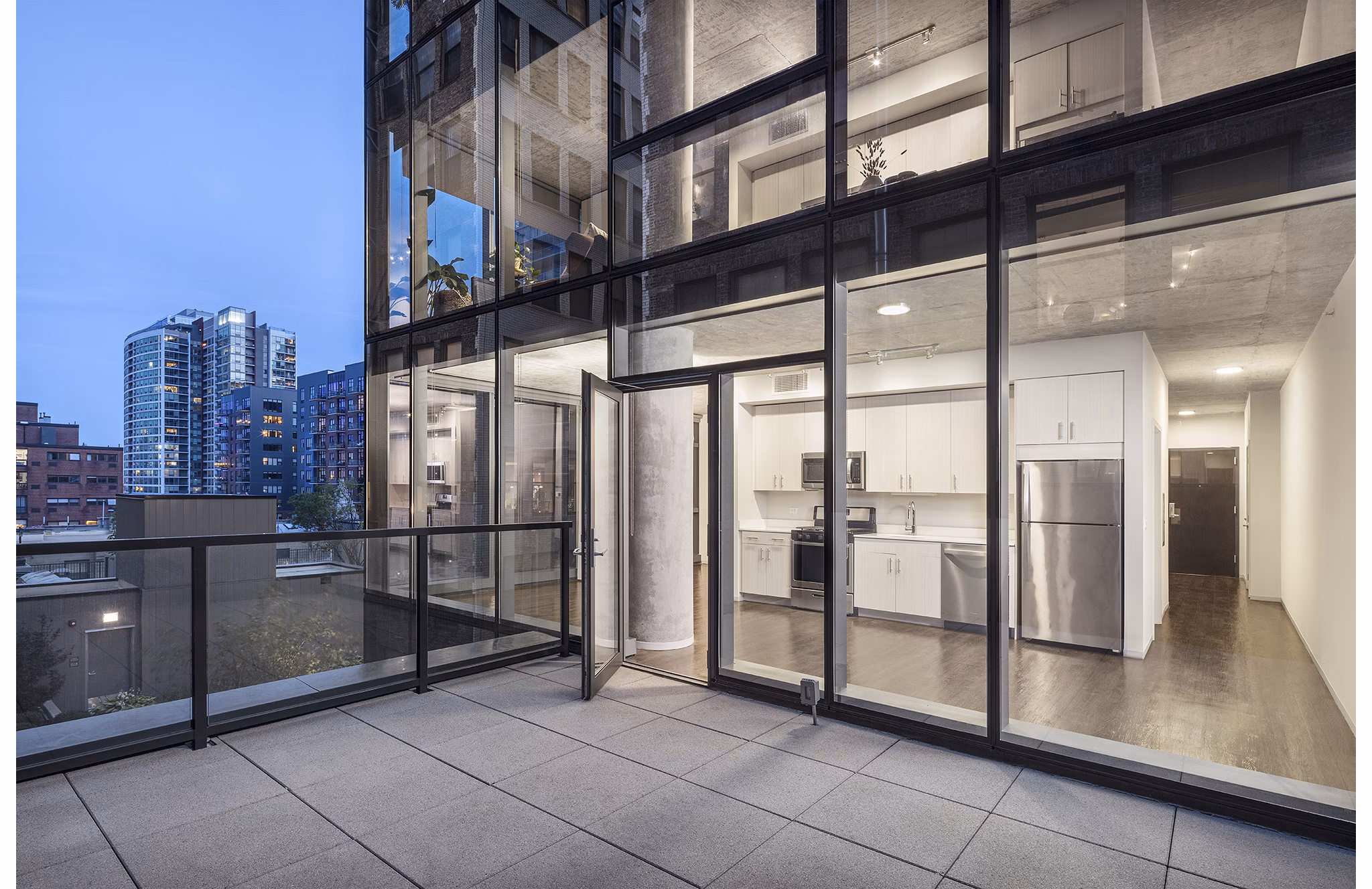 patio at Imprint Apartments 