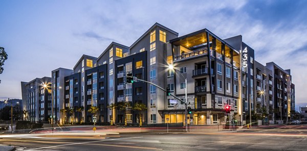 exterior at The Griffith Apartments