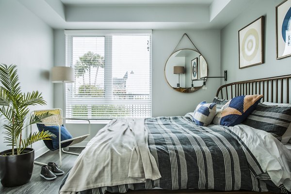 bedroom at The Griffith Apartments