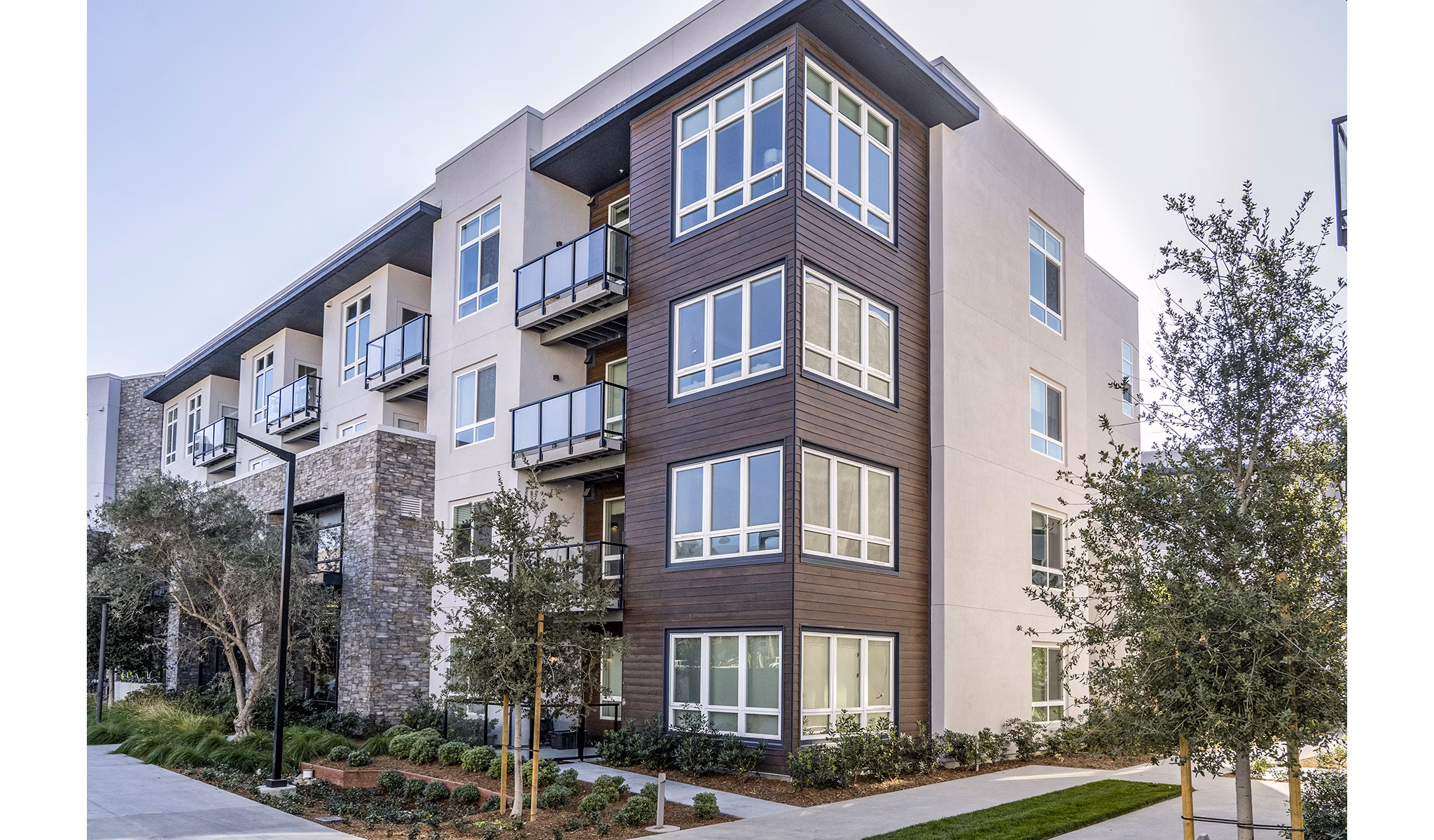 The Asher Apartments: Contemporary mid-rise luxury apartments in central location