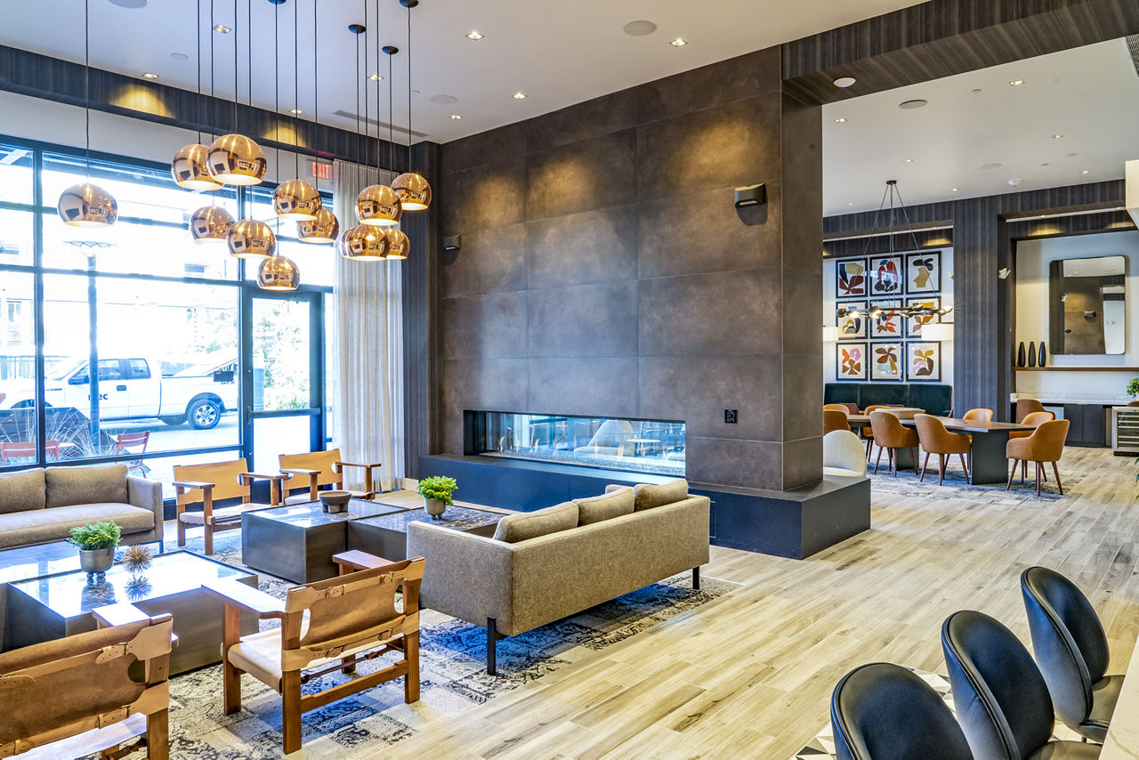 Lobby at The Asher (1 of 4)