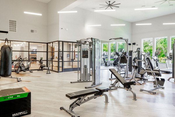 fitness center at Mesa Verde Apartments