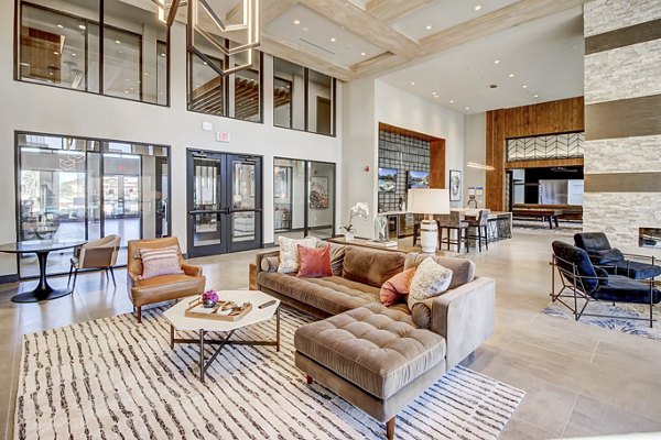 Modern fitness center with state-of-the-art equipment at Lenox Reserve Apartments