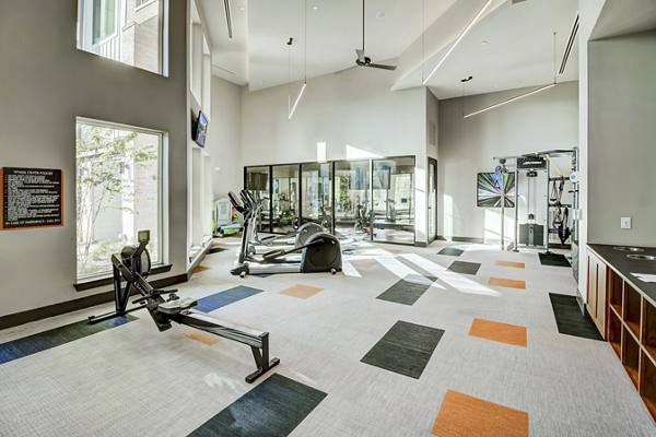 fitness center at Lenox Reserve Apartments