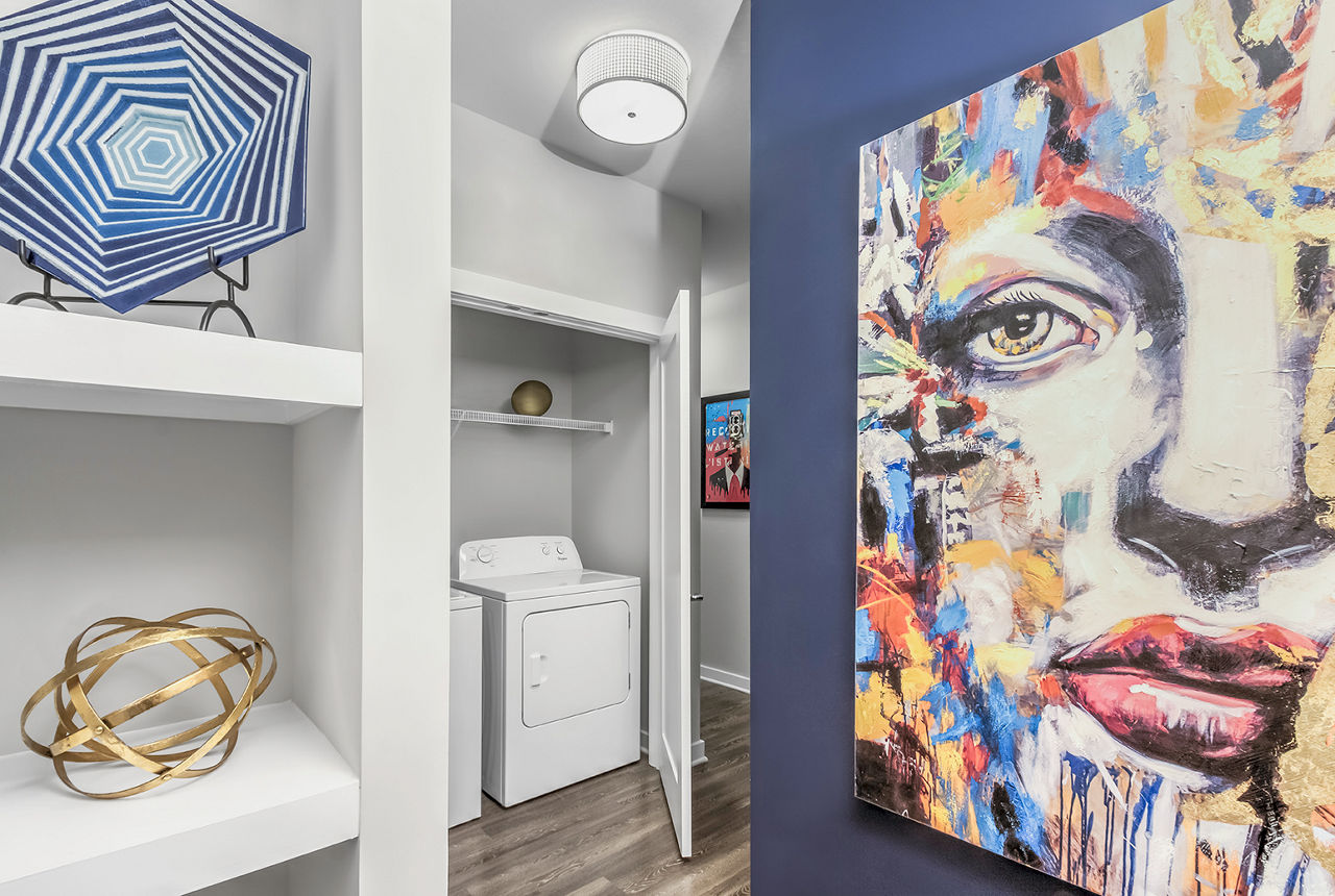 Laundry room at Maddox South End