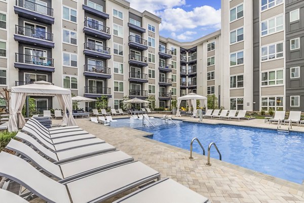 pool at Bainbridge South End Apartments