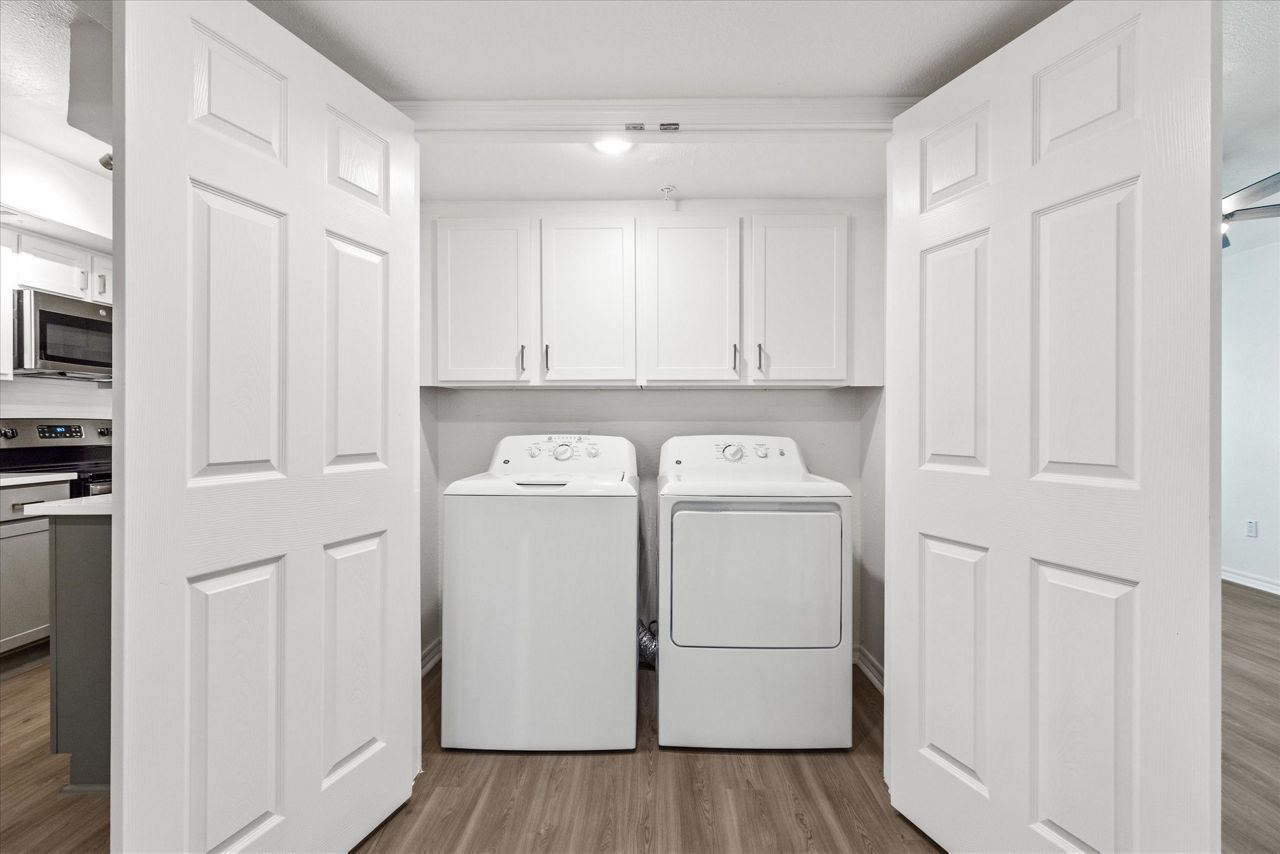 Laundry room at The Haven Apartments (1 of 2)
