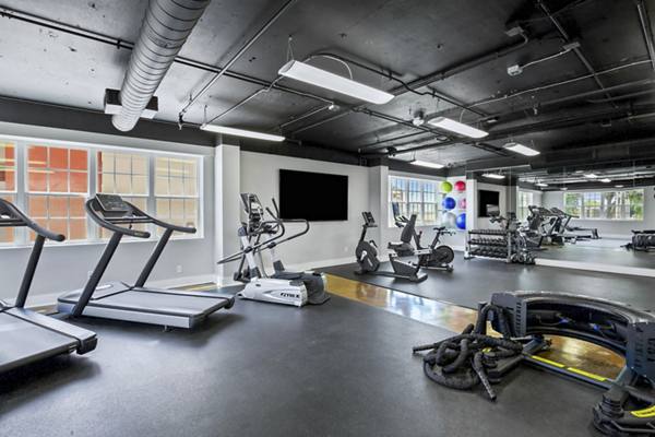 fitness center at Capitol on 28th Apartments