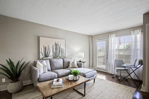 living room at Capitol on 28th Apartments