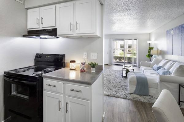 kitchen at Woodland Trails Apartments
