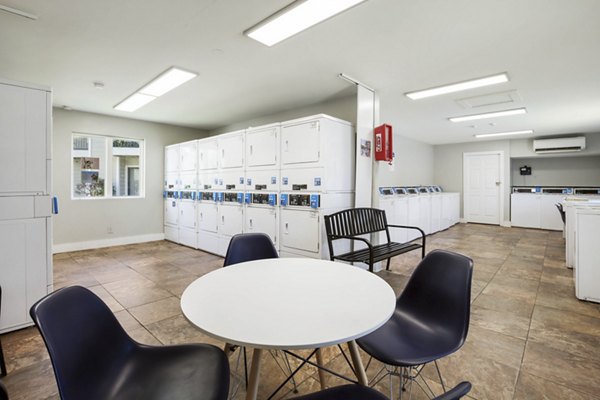 laundry facility at Woodland Trails Apartments
