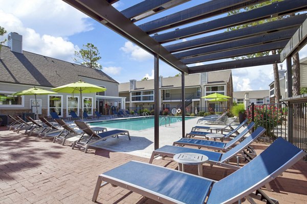 pool at Woodland Trails Apartments
