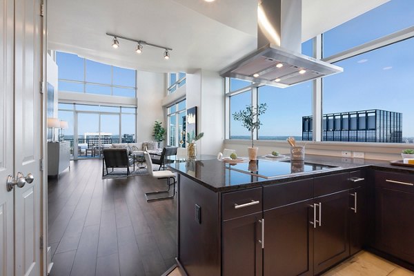 Elegant clubhouse with modern design at Ashton Austin Apartments, perfect for luxury living experiences in downtown Austin
