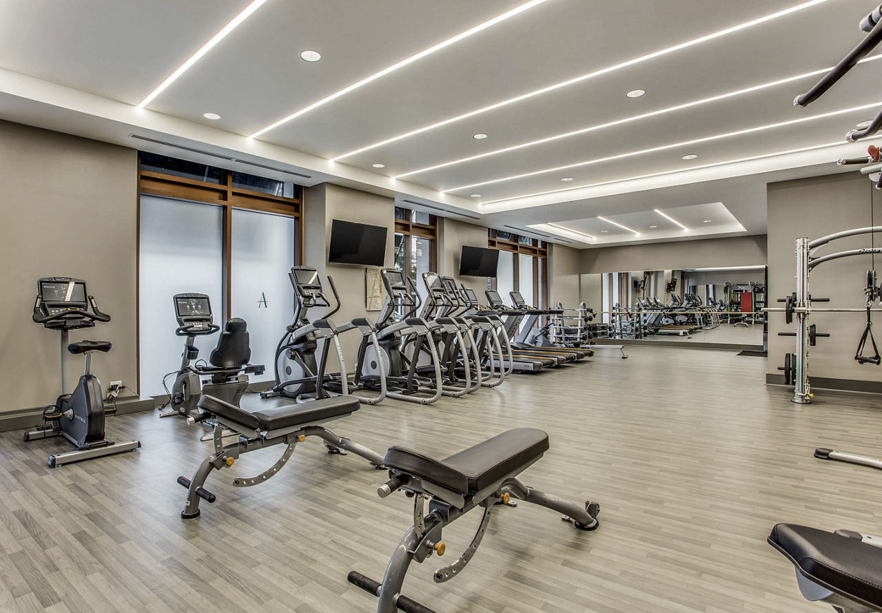 Gym at Ashton Austin (1 of 2)