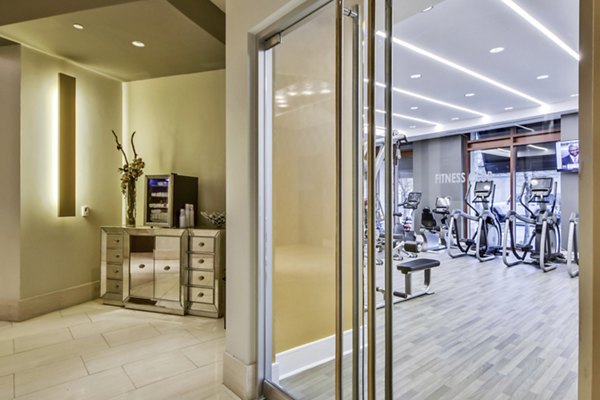 fitness center at Ashton Austin Apartments