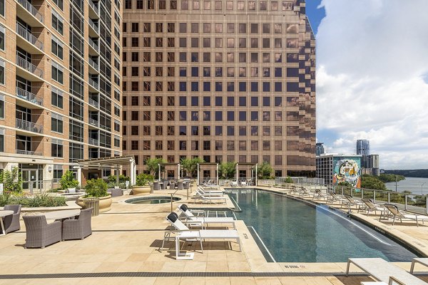 pool at Ashton Austin Apartments