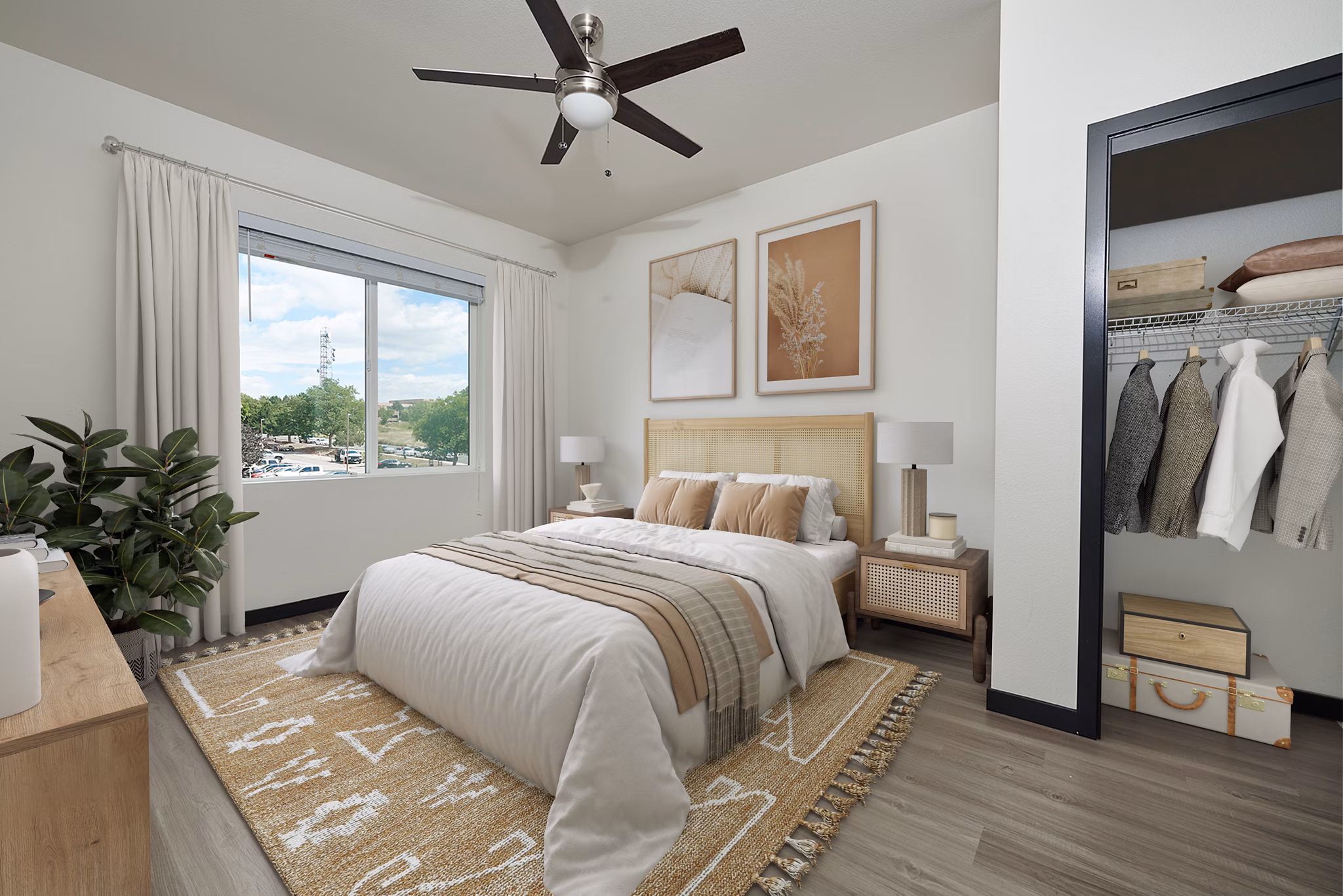 bedroom at Westbury Apartments