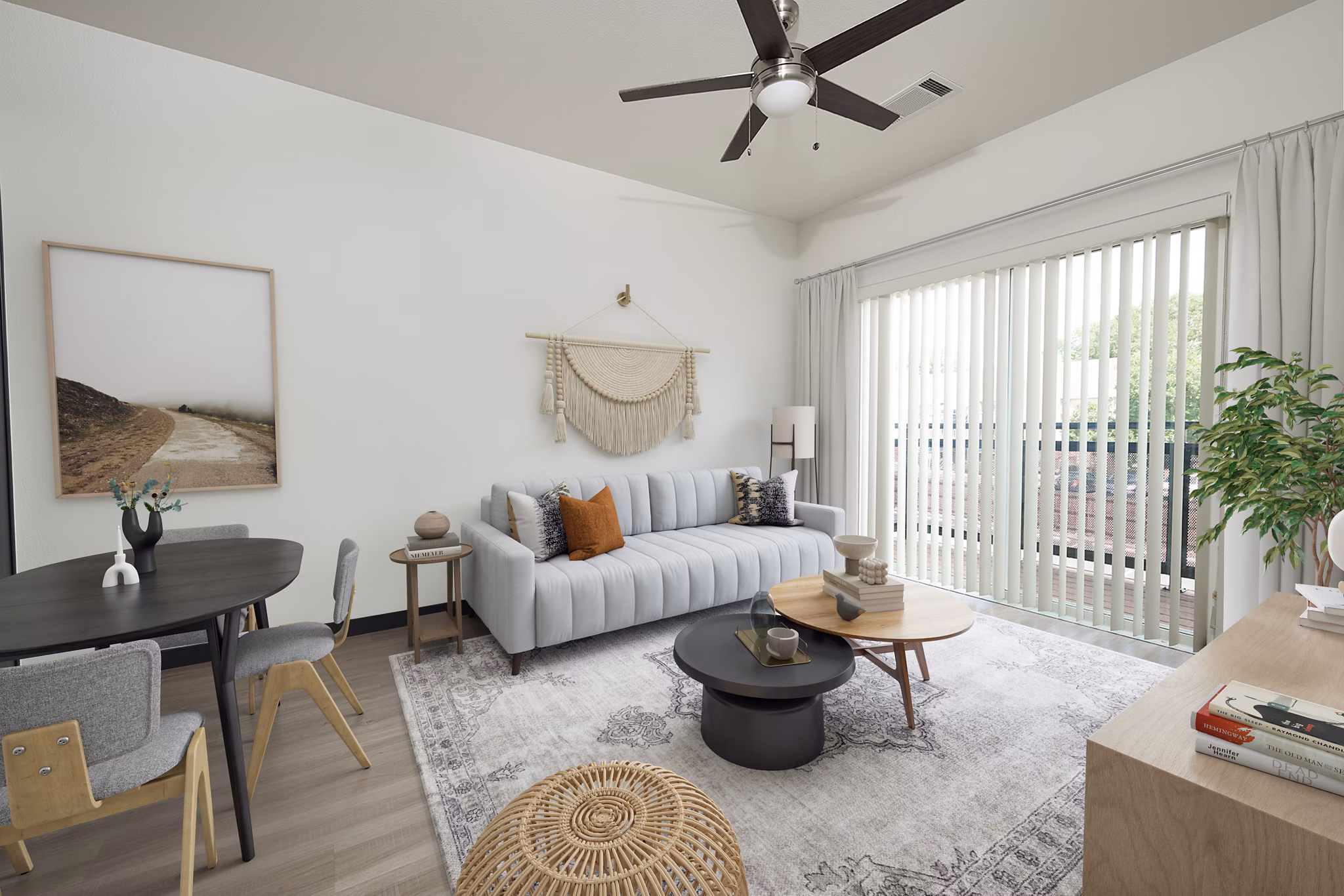 living room at Westbury Apartments