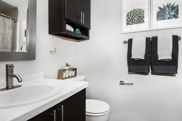 bathroom at Park at Canyon Ridge Apartments 