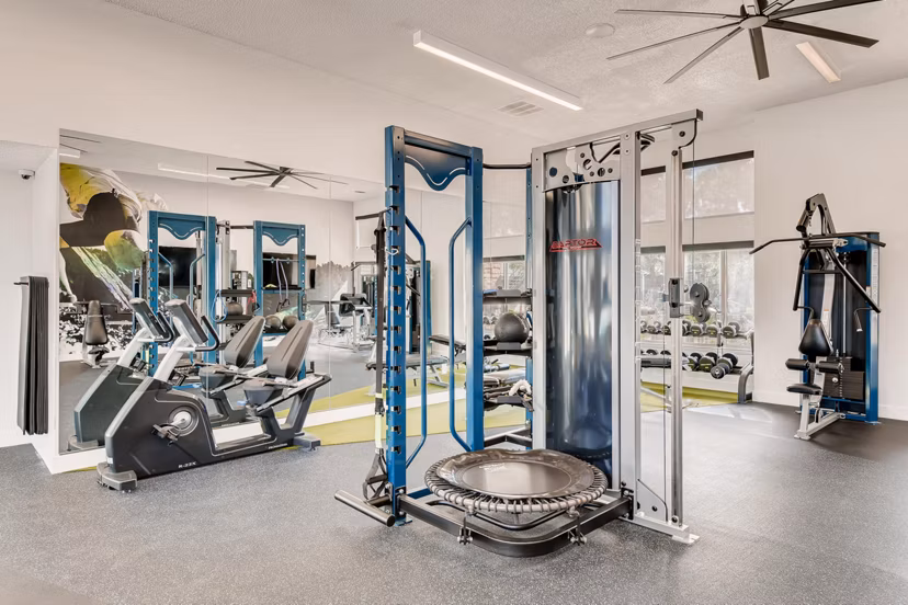 fitness center at Park at Canyon Ridge Apartments 