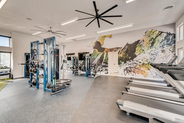 fitness center at Park at Canyon Ridge Apartments 