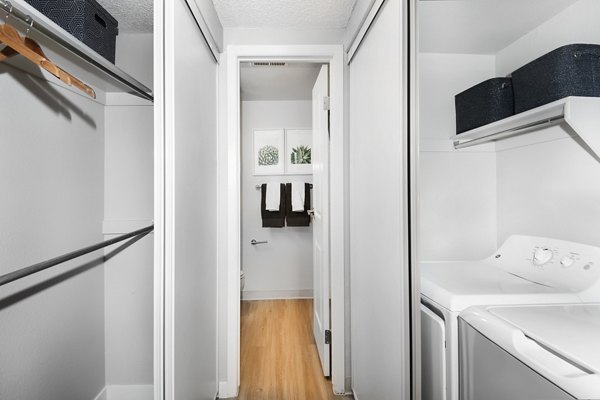 laundry room at Park at Canyon Ridge Apartments