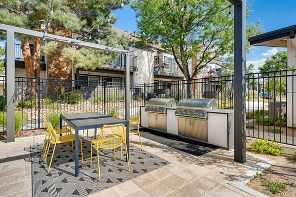 grill area at Park at Canyon Ridge Apartments 
