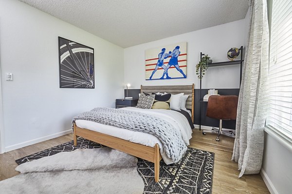 bedroom at Greenwood Point Apartments