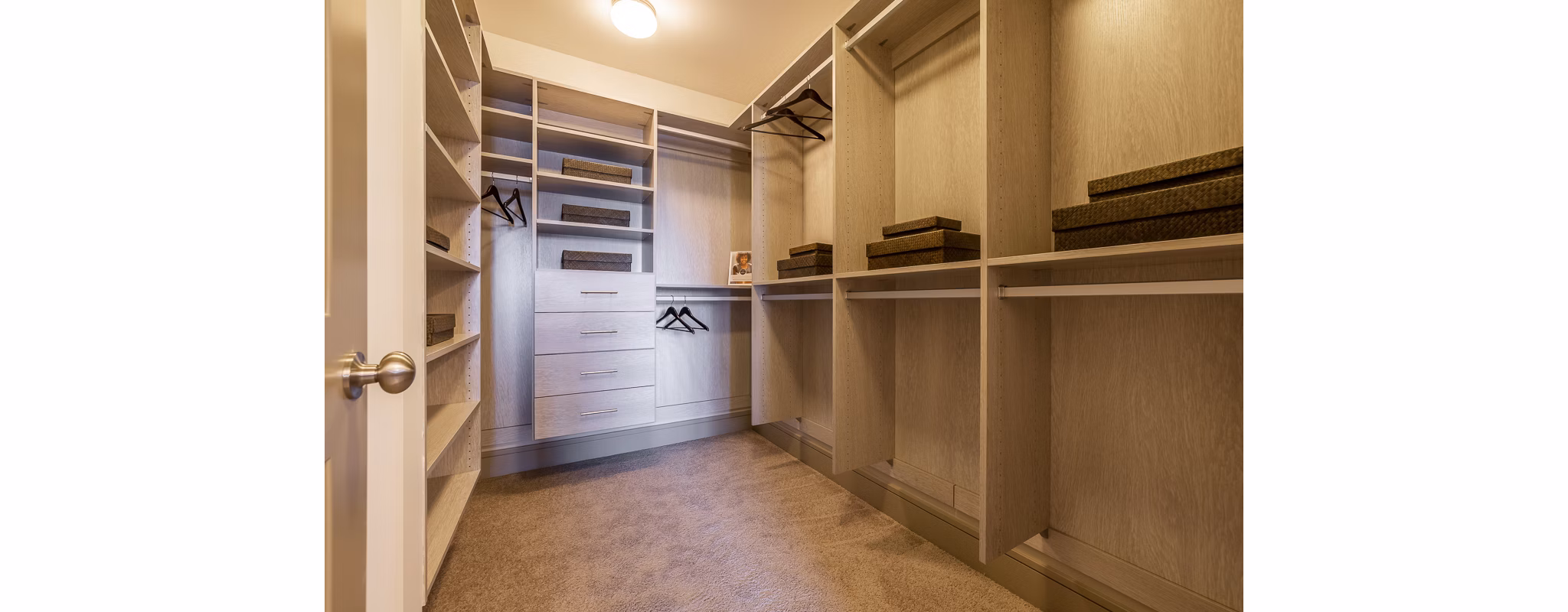 closet at The Olivian Apartments