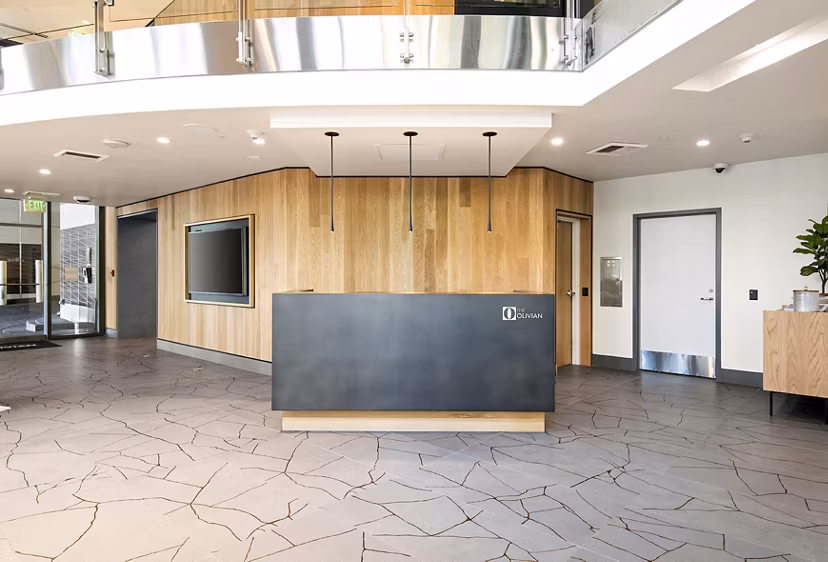 clubhouse at The Olivian Apartments