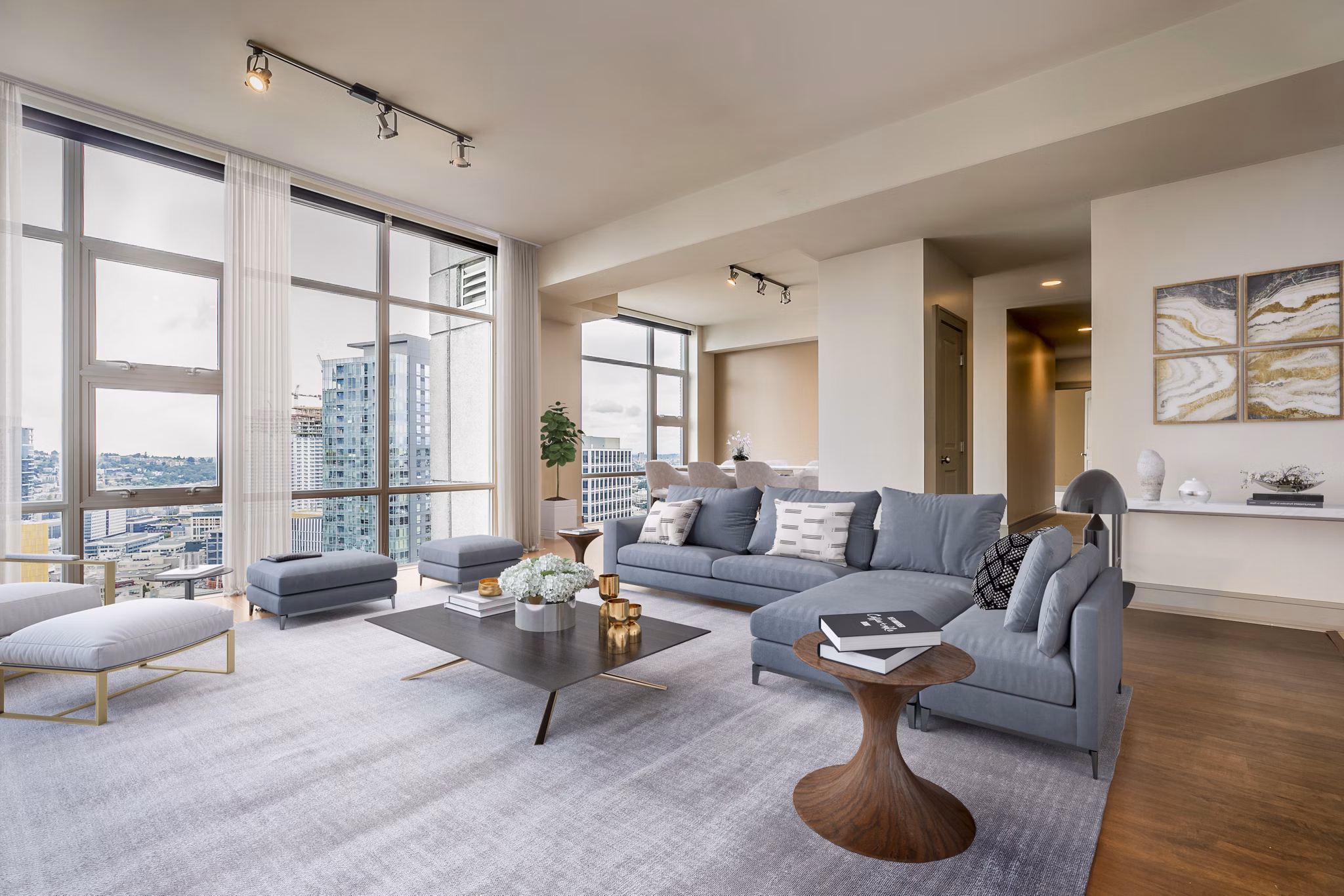 clubhouse at The Olivian Apartments